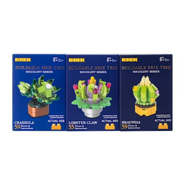 Micro Brix Buildable Brix Trio