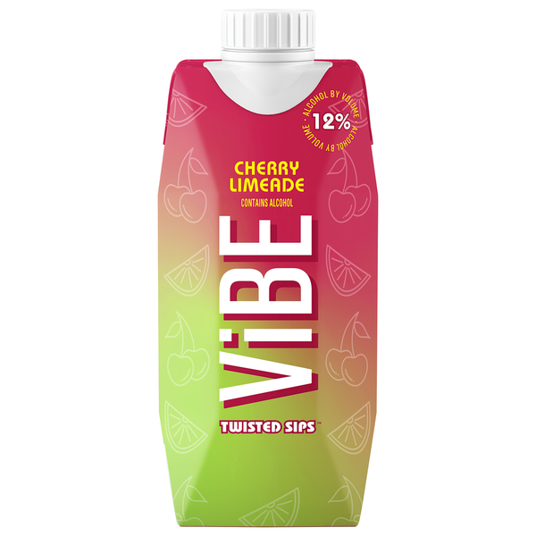 ViBE Twisted Sips Cherry Limeade Tetra Same-Day Delivery or