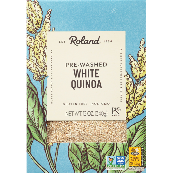 Roland Foods Quinoa, White, Pre-Washed