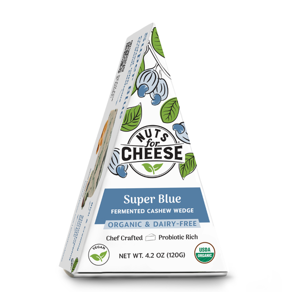 Nuts For Cheese Super Blue, Organic & Dairy-Free Cheese