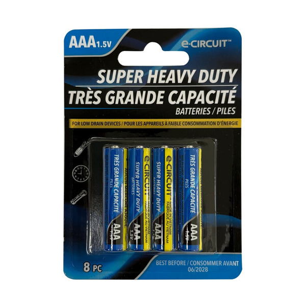 AAA - e COAST ZX AAA Rechargeable Batteries 4pk