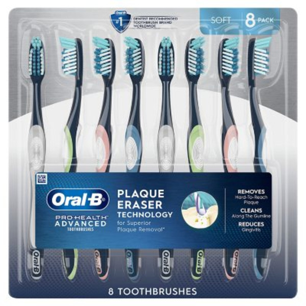 Oral-B Pro-Health Advanced Plaque Eraser Technology Soft