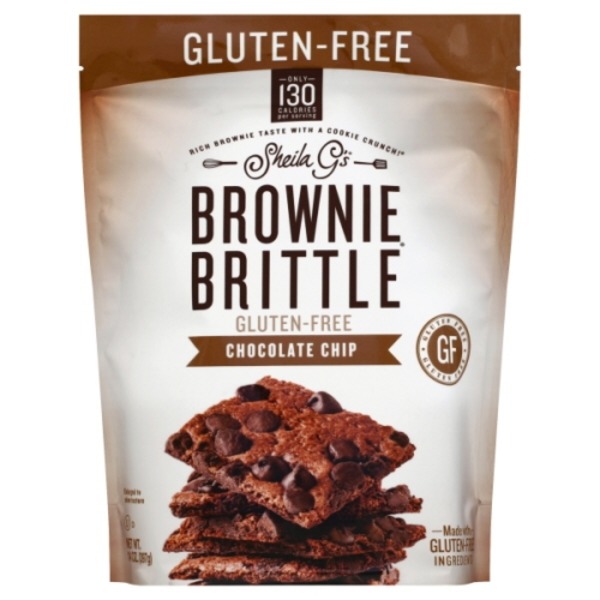 Sheila Gs Brownie Brittle, GlutenFree, Chocolate Chip (14 oz) from