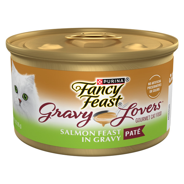 Fancy Feast Gravy Lovers Salmon Feast Pate Wet Cat Food
