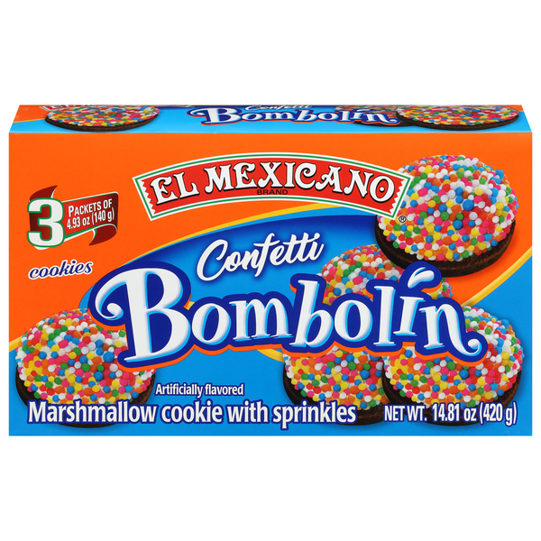 El Mexicano Confetti Bombolin Cookies Same-Day Delivery or Pickup