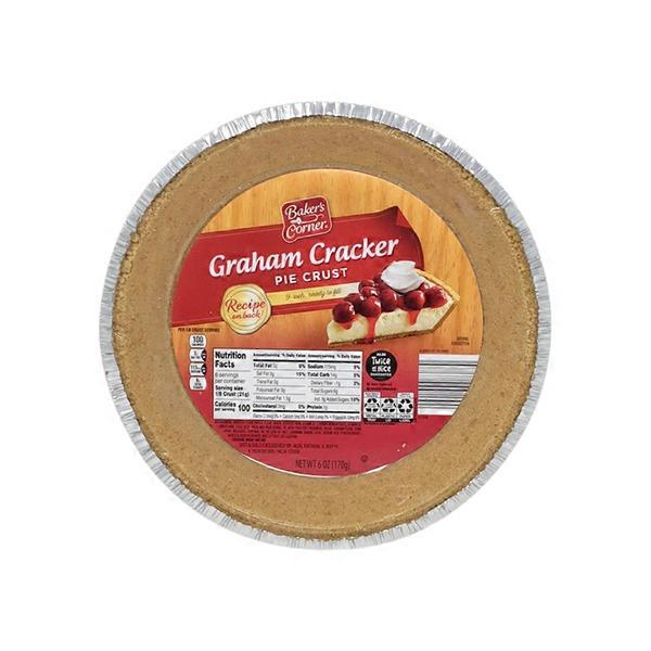 Baker's Corner Graham Cracker Pie Crust (6 oz) from ALDI Instacart