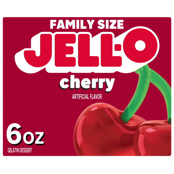 Jell-O Cherry Gelatin Dessert Mix