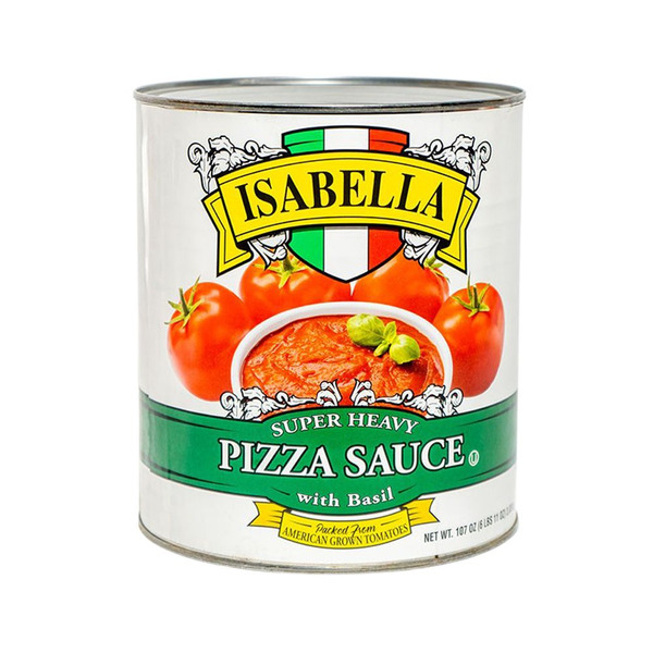 Isabella - Super Heavy Pizza Sauce with Basil - #10 cans