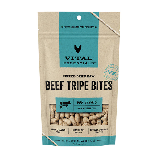 Pet Food Express Vital Essentials Beef Triple Bites Dog Treats SameDay