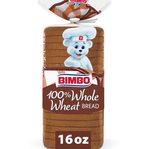 Bimbo  Whole Wheat, Bread, Wheat Bread, 16 oz