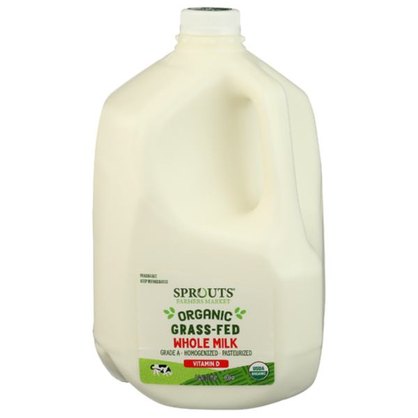 Sprouts Organic Grass-fed Vitamin D Milk
