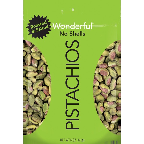 Wonderful Pistachios No Shells, Roasted & Salted (6 oz) from Safeway