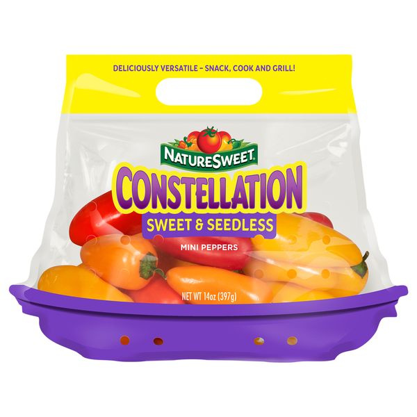 NatureSweet Peppers, Sweet & Seedless, Mini