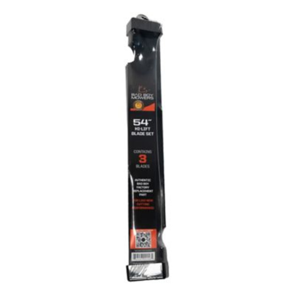 Bad Boy 54 in. Fusion Lawn Mower Blades for Bad Boy Mowers, 3 pk.
