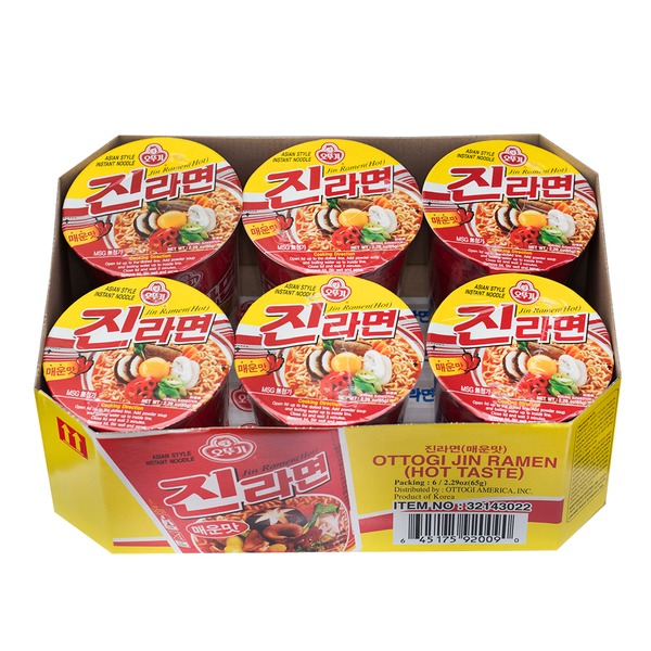 Ottogi Spicy Jin Ramen Cup Same-Day Delivery | HMart