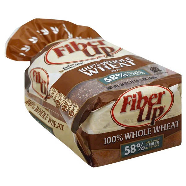 Fiber Up Bread, 100 Whole Wheat (24 oz) from Mariano's Instacart
