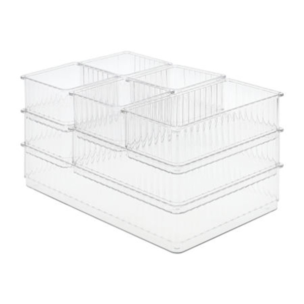 Room 2 Room Fluted Organizer 8-Piece Set