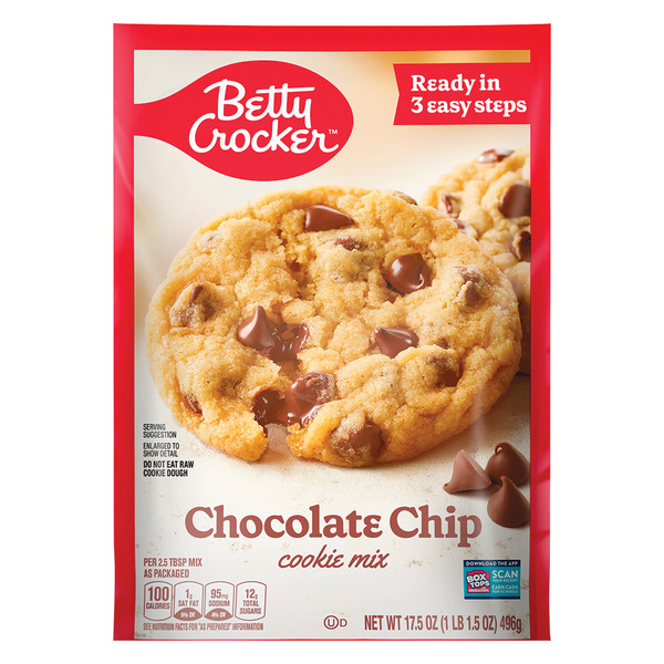 Betty Crocker Chocolate Chip Cookie Mix Same-Day Delivery or