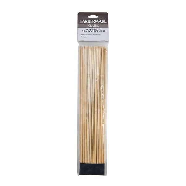 Farberware Bamboo Skewers, Classic, 12 Inch