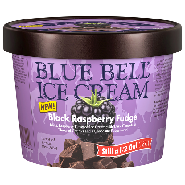 Blue Bell Brookie À La Mode Ice Cream