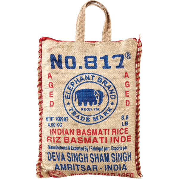 817 Elephant Pure Basmati Rice (4 kg) from Real Canadian Superstore