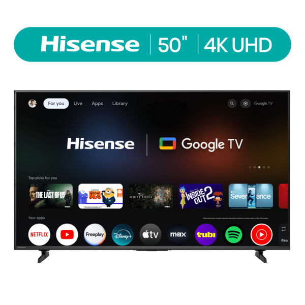 Walmart Hisense Class H5 Series 4K UHD HDR Google Smart TV Same