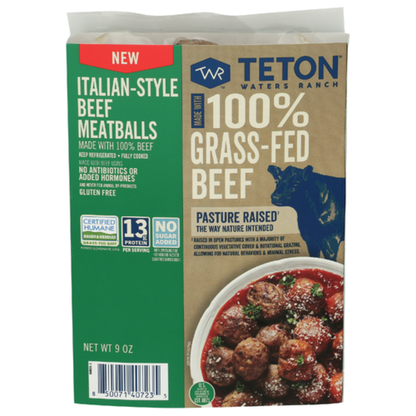 Teton Waters Ranch Italian-Style Grass-Fed Beef Meatballs
