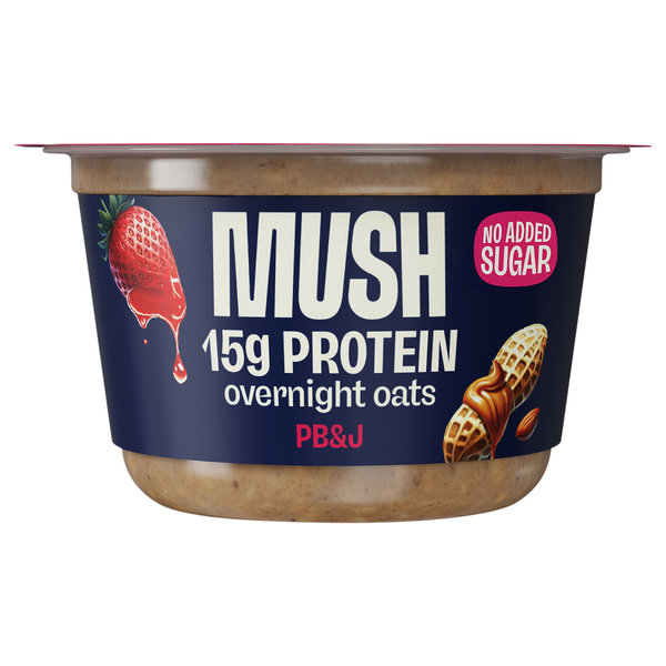Mush Overnight Oats Chocolate Peanut Butter Protein, 5.5 Oz