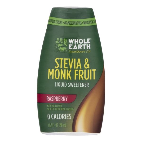 Whole Earth Sweetener Co. Whole Earth Liquid Sweetener, Stevia & Monk