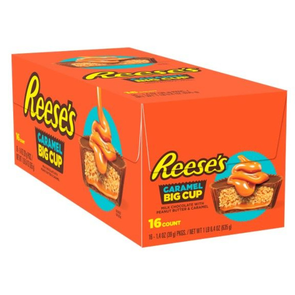 Reese with Caramel Big Cup 18-16ct