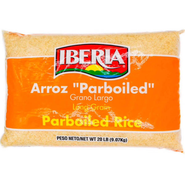 IBERIA - Parboiled Rice - 20 Lb