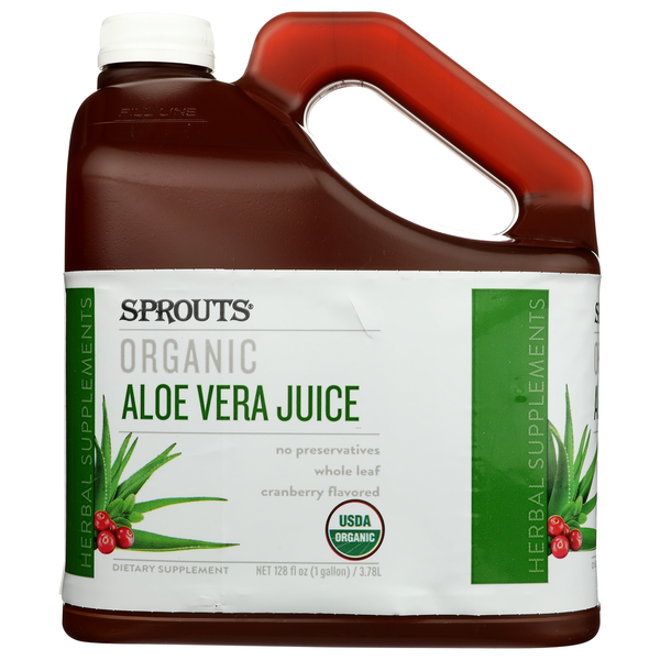 Sprouts Organic Cranberry Flavored Aloe Vera Juice Same-Day Delivery or  Pickup | Sprouts Farmers Market