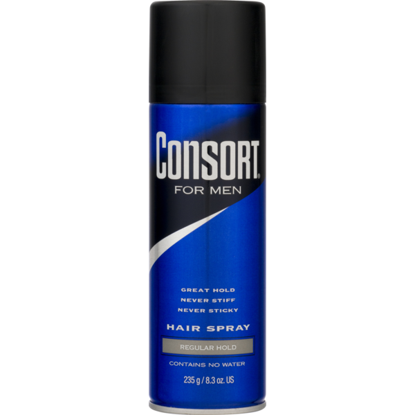 Consort for Men Regular Hold Hair Spray (8.3 oz) Instacart