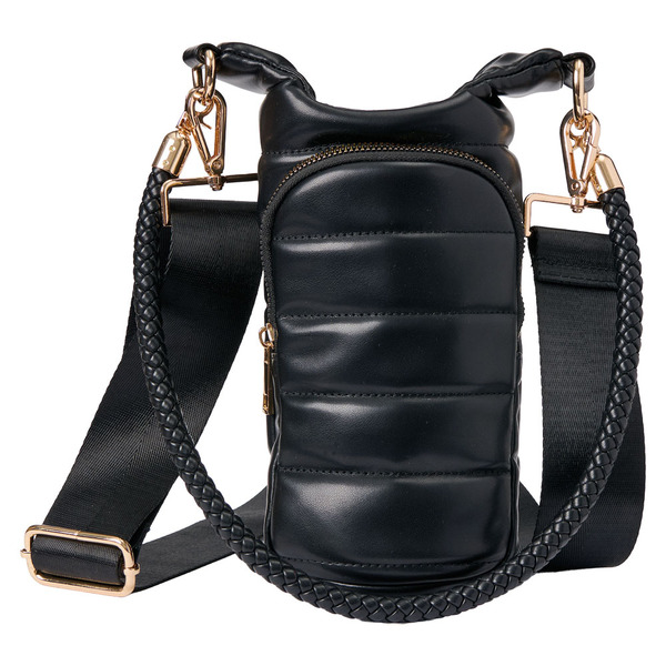 LS LIVE IN STYLE Fashion Waterbottle Crossbody - Black Same-Day