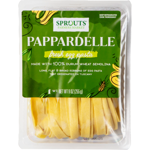 Sprouts Pappardelle Fresh Egg Pasta