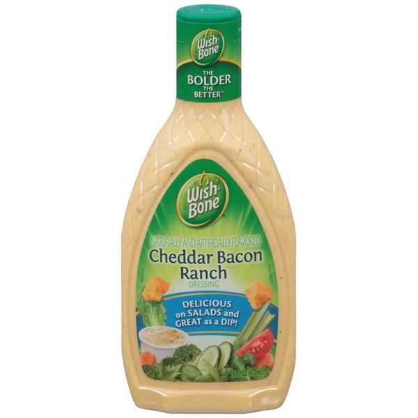 WishBone Cheddar Bacon Ranch Salad Dressing (16 fl oz) Instacart