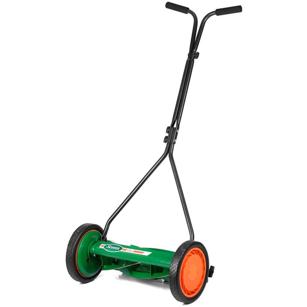 Scotts Scott's 16 In. Manual Walk Behind Push Reel Lawn Mower
