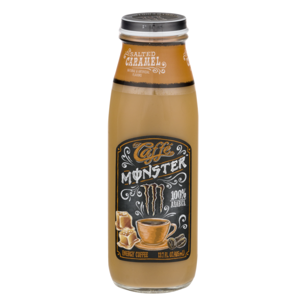 Monster Energy Coffee Salted Caramel (13.7 fl oz) Instacart