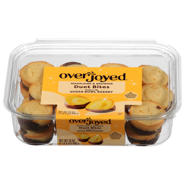 Overjoyed Madeleine & Brownie Duet Bites