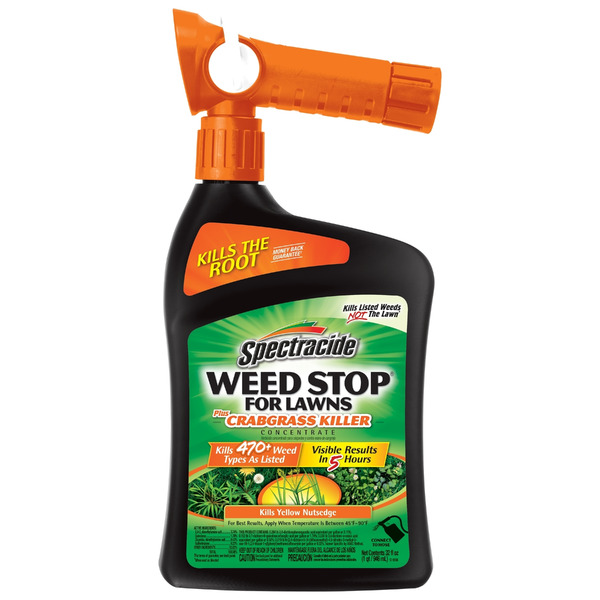 Spectracide Weed Stop For Lawns Plus Crabgrass Killer Ready To Spray Concentrate
