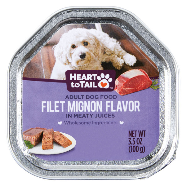 Heart to Tail Filet Mignon Dog Entree