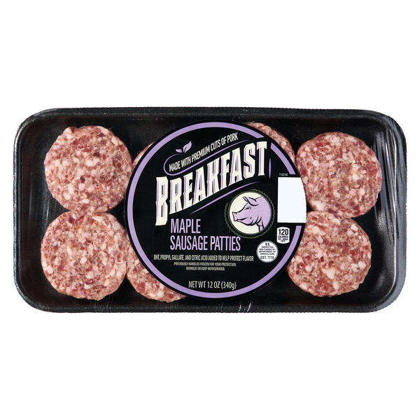 Maple Breakfast Sausage Patties