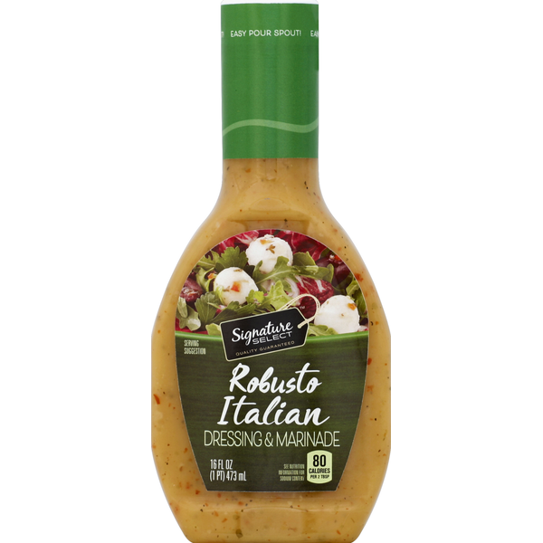 Signature SELECT Dressing & Marinade, Robusto Italian