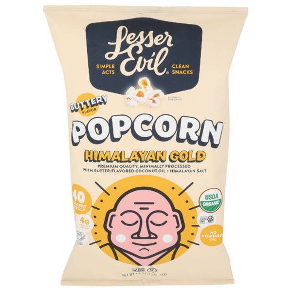 Lesser Evil Organic Himalayan Gold Popcorn Same-Day Delivery or