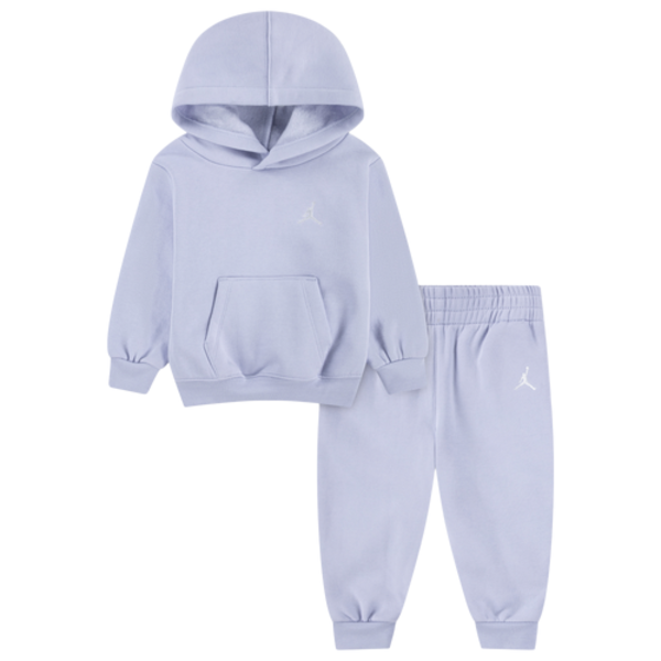 Jordan Boys' Brooklyn Fleece Pullover Set, 12MO - Blue