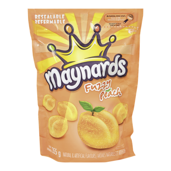 Maynards Fuzzy Peach (355 g) from Real Canadian Superstore Instacart
