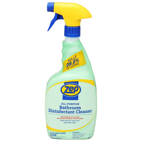 Zep Bathroom Disinfectant Cleaner, All-Purpose Same-Day Delivery