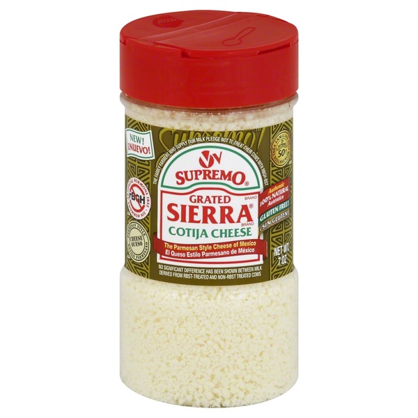 V&V Supremo Grated Cheese, Grated Sierra Cotija (7 oz) from Mariano's
