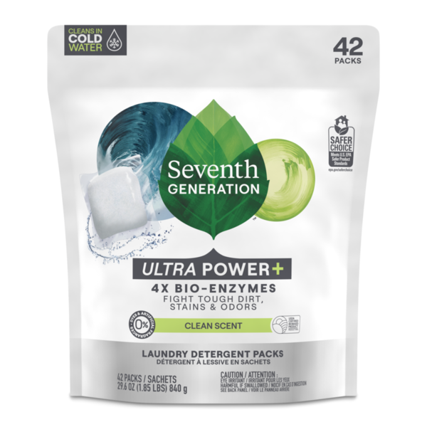 Seventh Generation Laundry Detergent Packs Clean Scent Same-Day