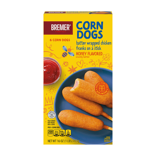 Bremer Regular Corn Dogs